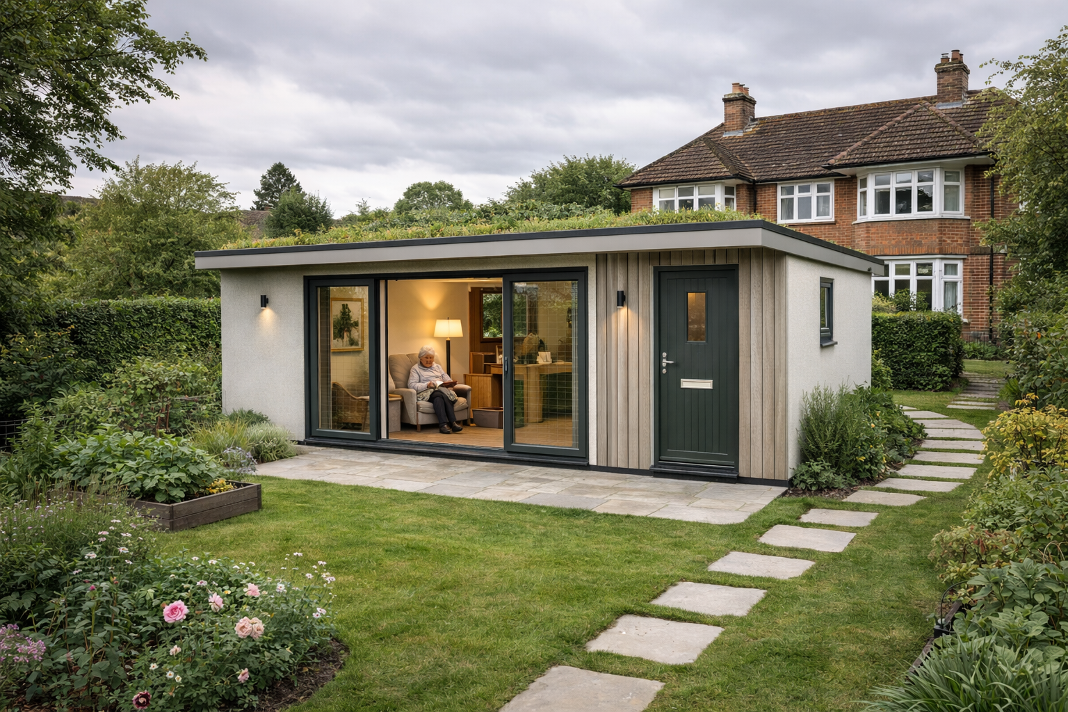 Garden suite daytime